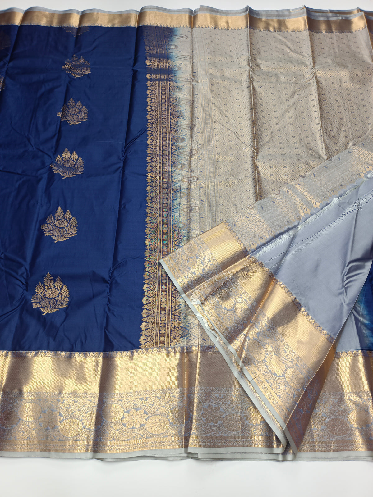 KANCHIPURAM SEMI SILK SAREE