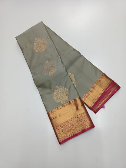 KANCHIPURAM SEMI SILK SAREE