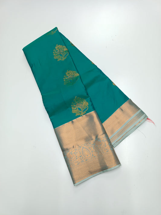 KANCHIPURAM SEMI SILK SAREE
