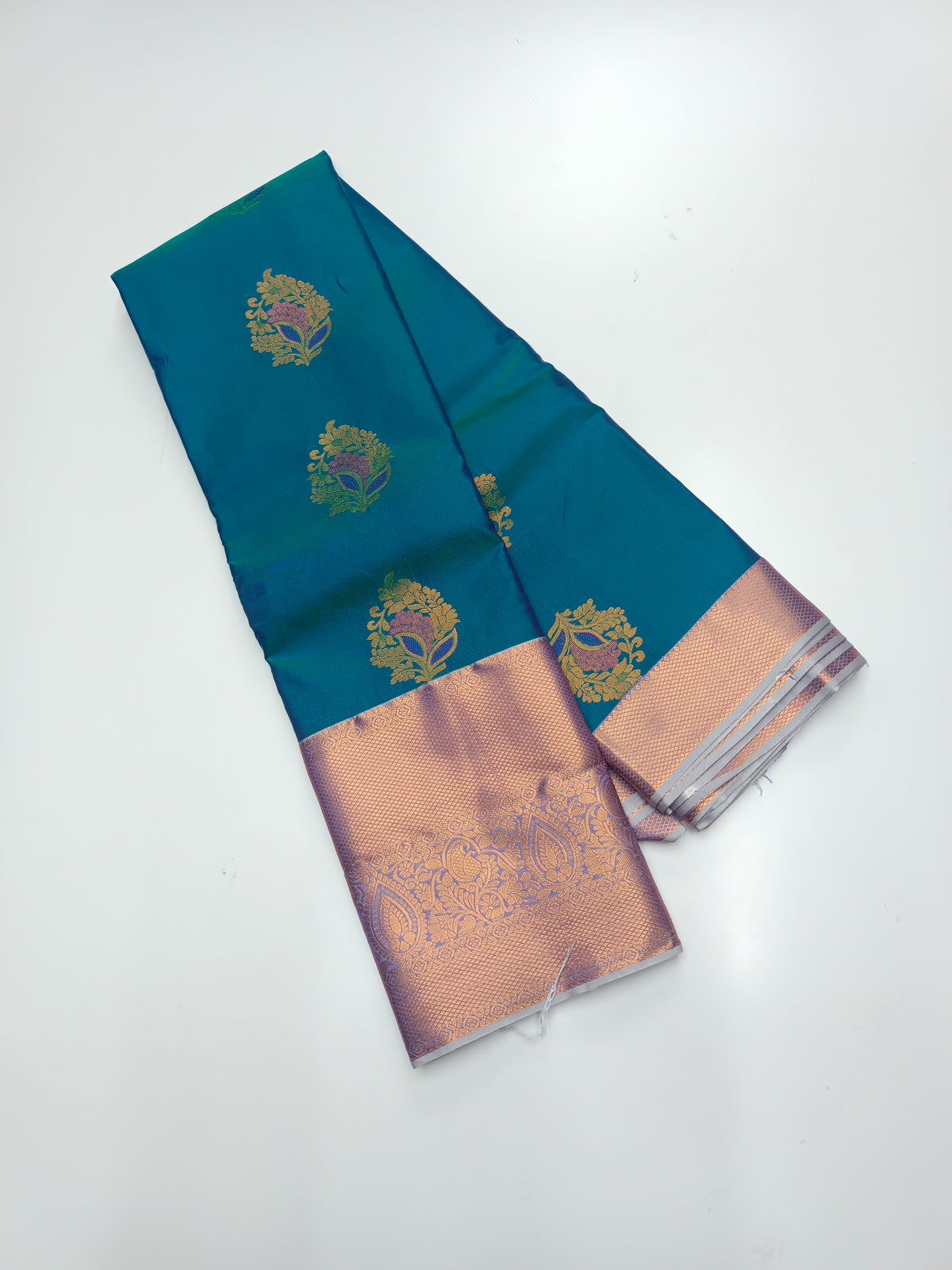 KANCHIPURAM SEMI SILK SAREE