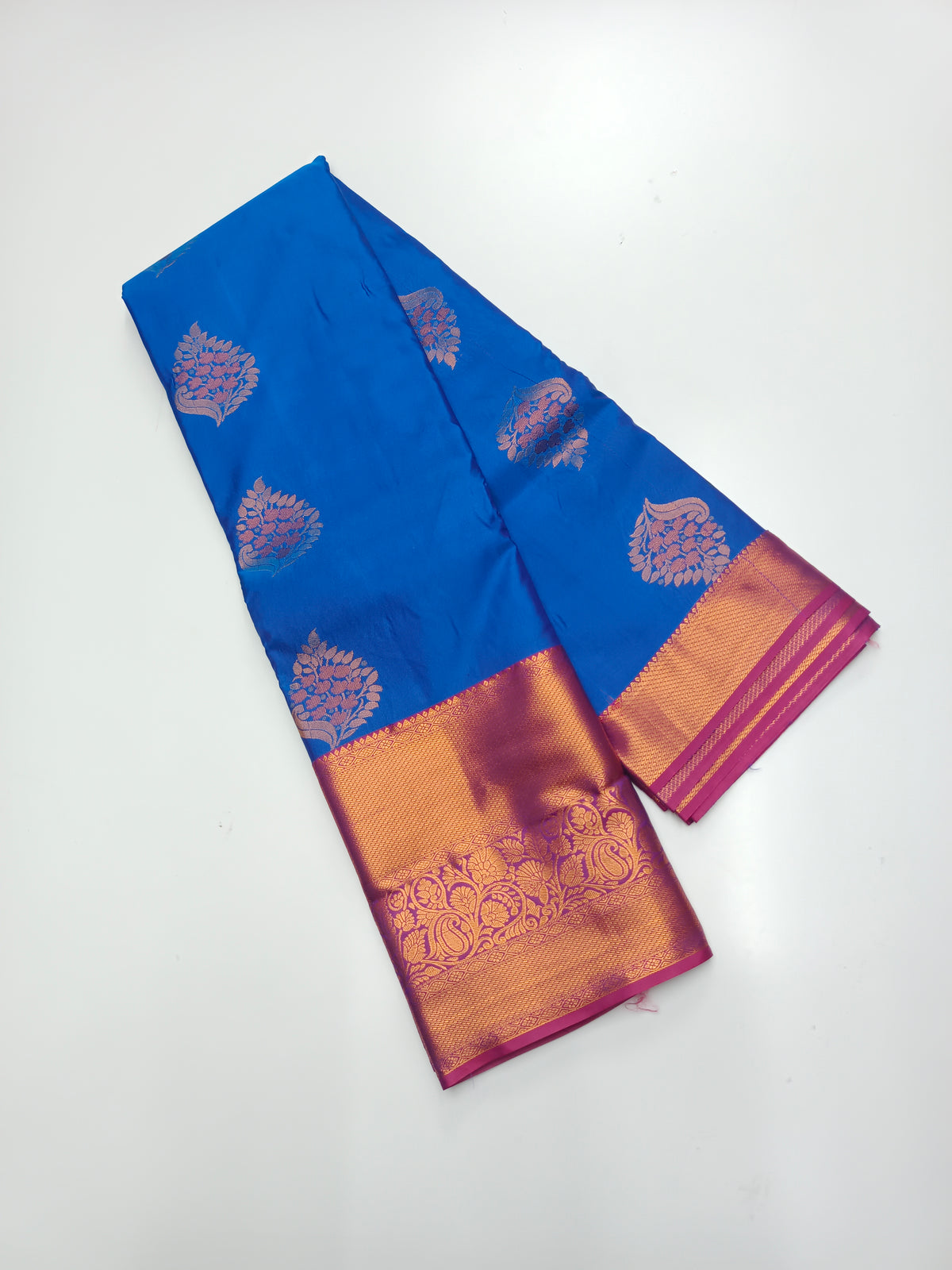 KANCHIPURAM SEMI SILK SAREE