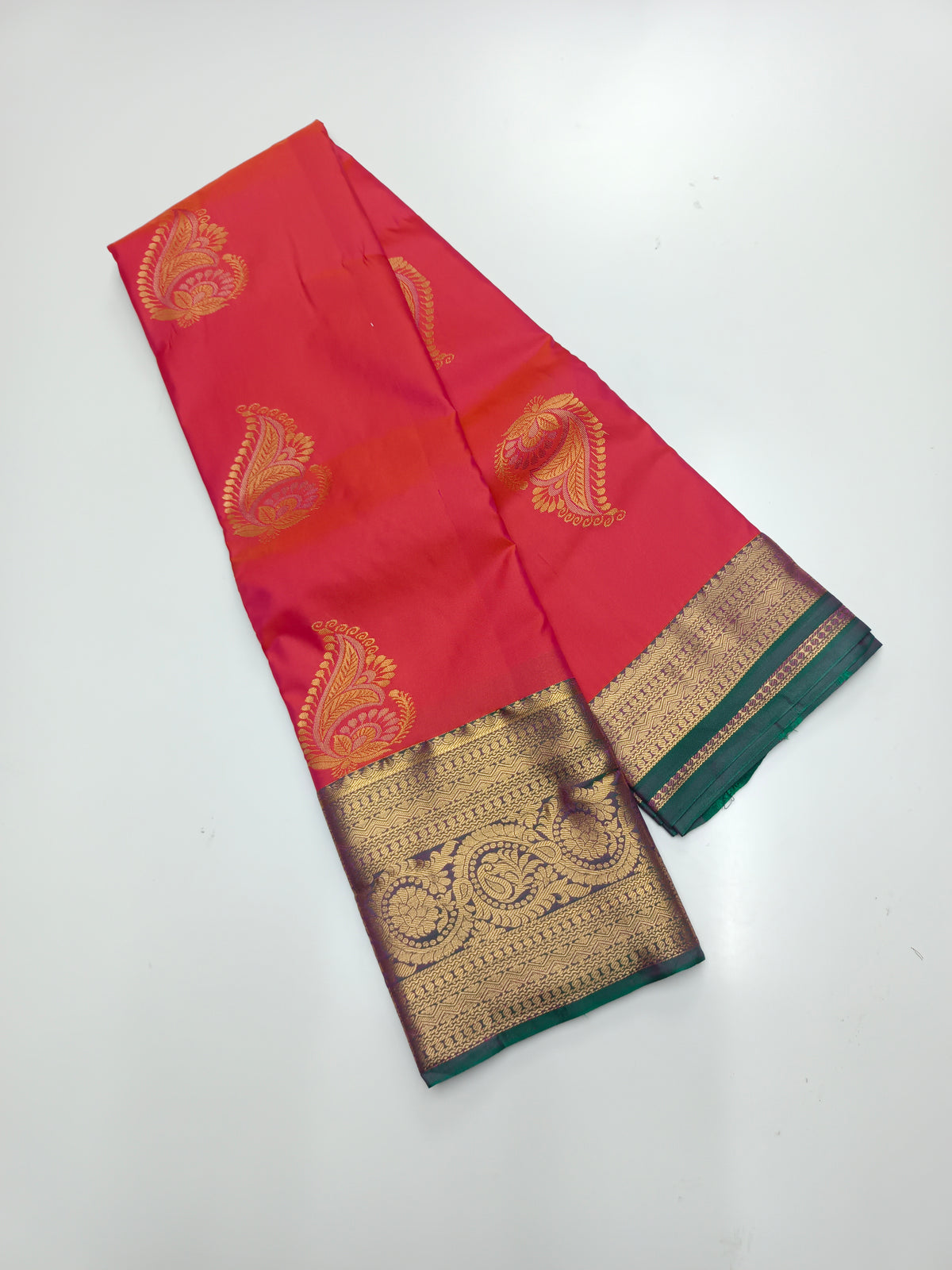 KANCHIPURAM SEMI SILK SAREE