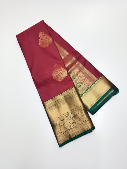 KANCHIPURAM SEMI SILK SAREE