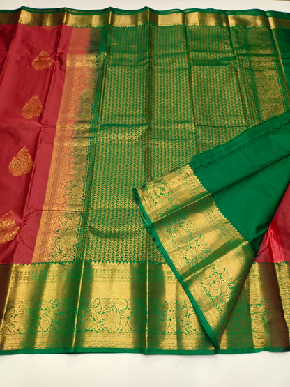 KANCHIPURAM SEMI SILK SAREE