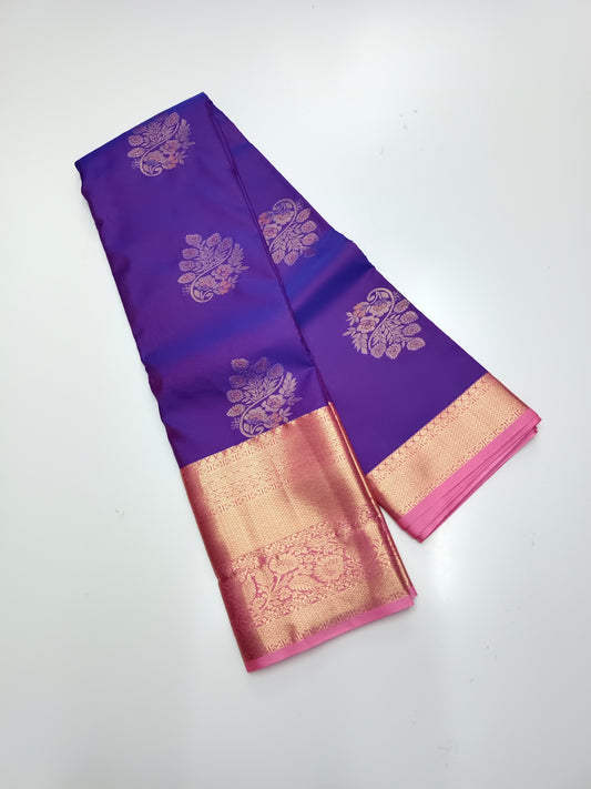 KANCHIPURAM SEMI SILK SAREE
