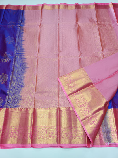KANCHIPURAM SEMI SILK SAREE
