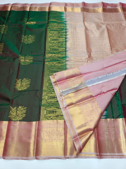 KANCHIPURAM SEMI SILK SAREE