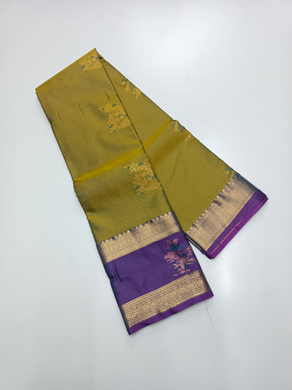 KANCHIPURAM SEMI SILK SAREE