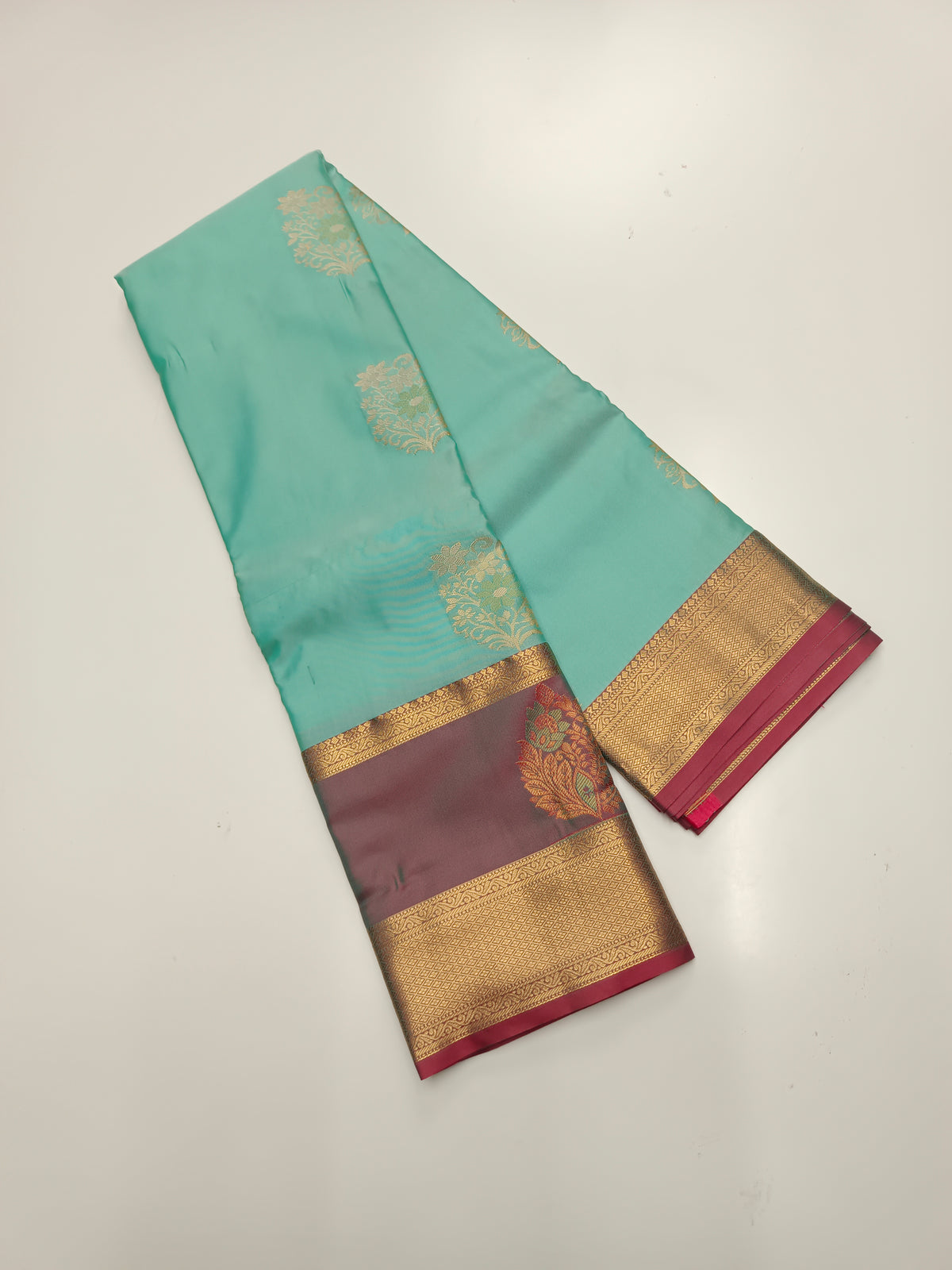 KANCHIPURAM SEMI SILK SAREE