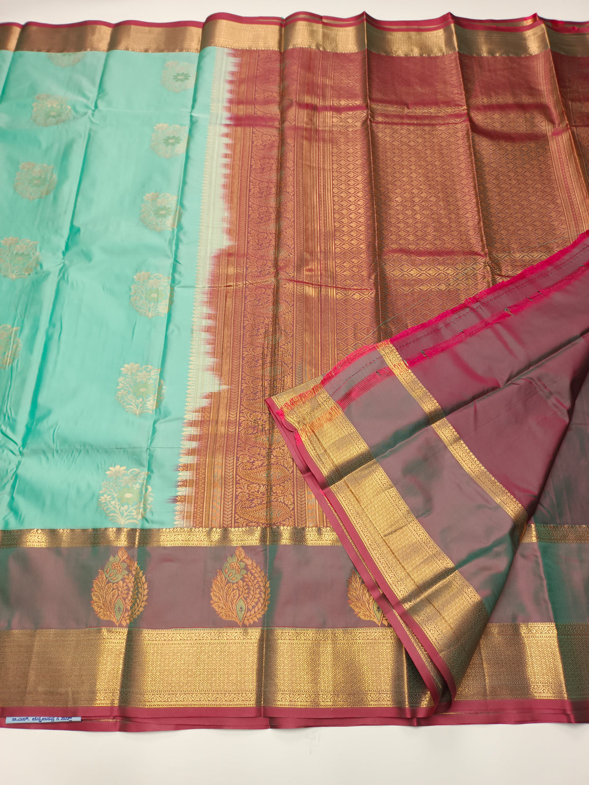 KANCHIPURAM SEMI SILK SAREE