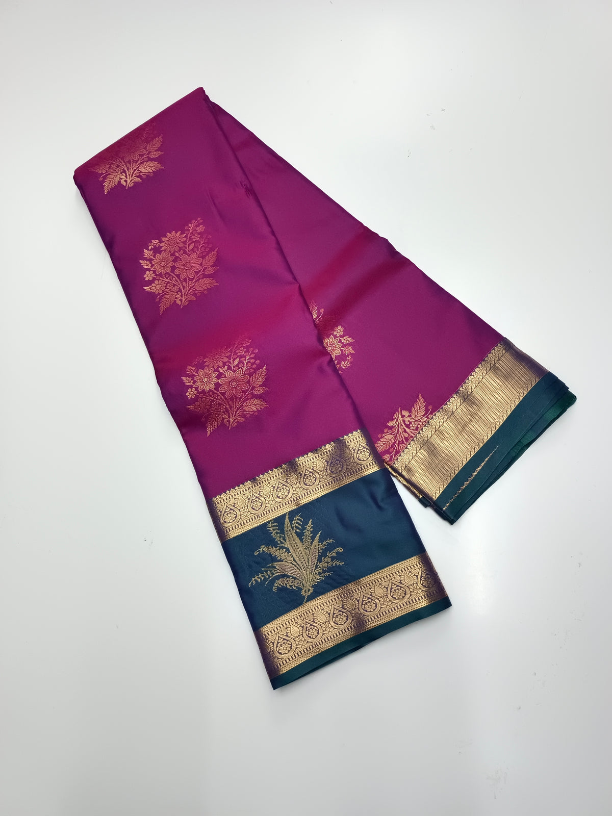 KANCHIPURAM SEMI SILK SAREE
