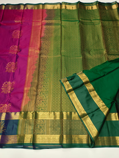 KANCHIPURAM SEMI SILK SAREE