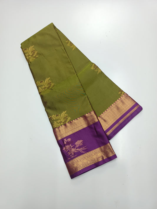 KANCHIPURAM SEMI SILK SAREE