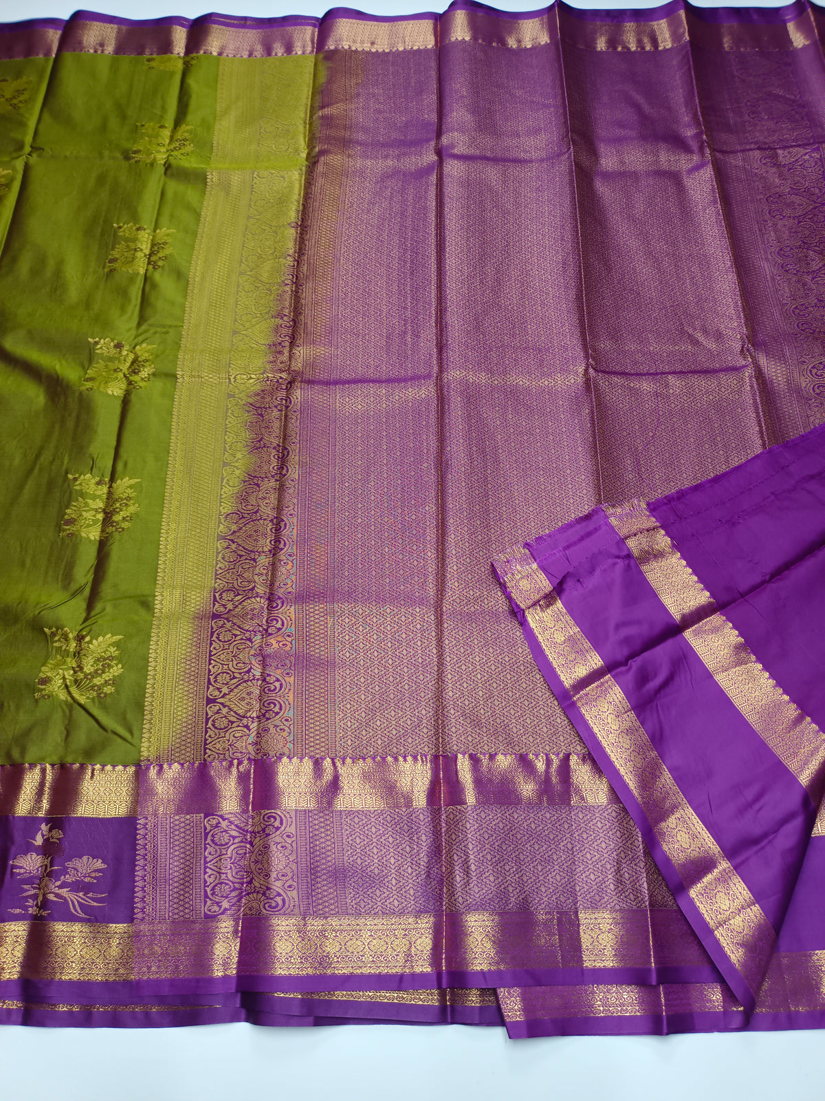 KANCHIPURAM SEMI SILK SAREE