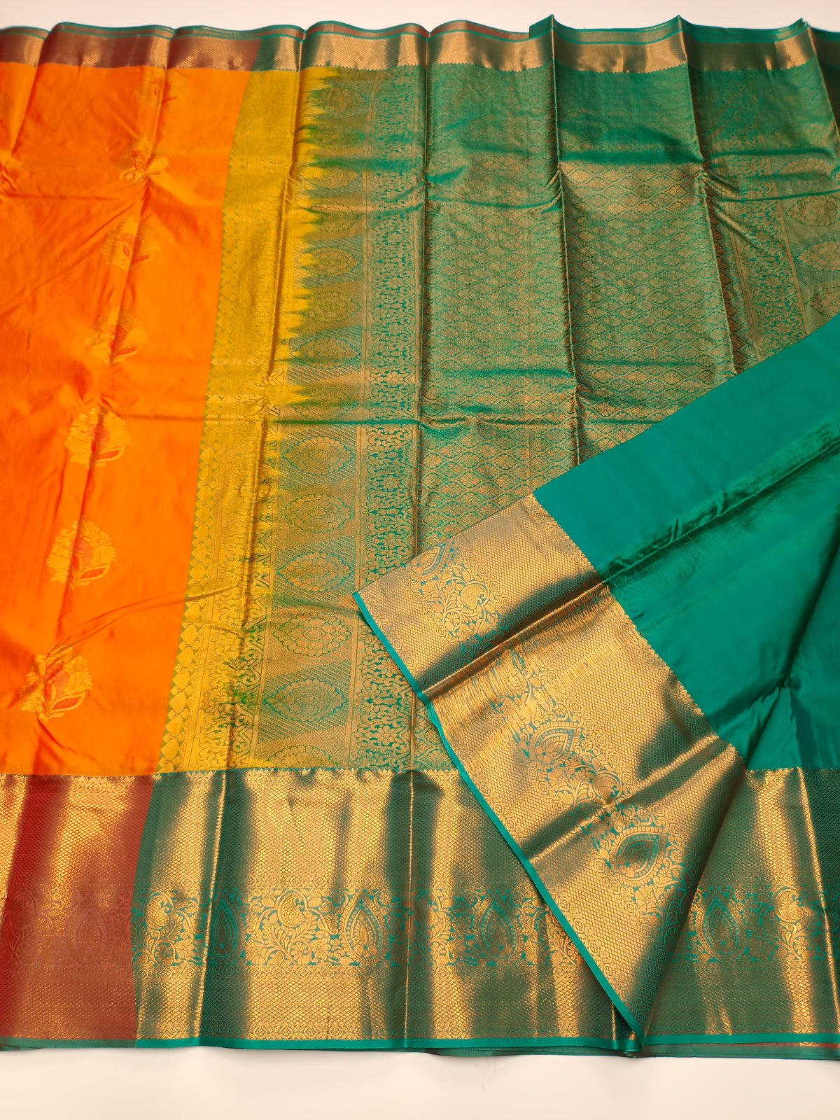 KANCHIPURAM SEMI SILK SAREE