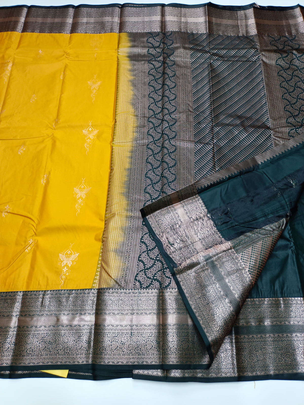 KANCHIPURAM SEMI SILK SAREE