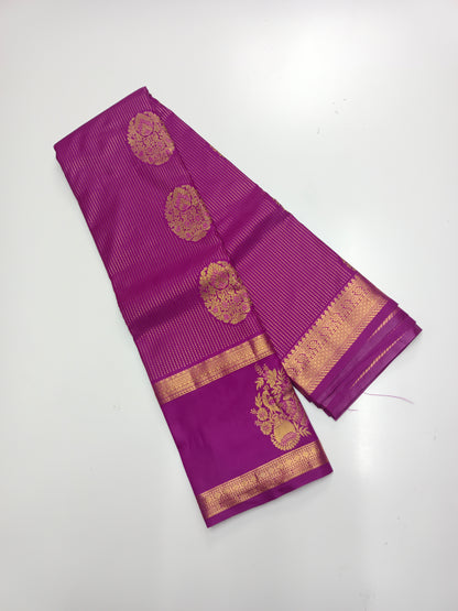 KANCHIPURAM SEMI SILK SAREE