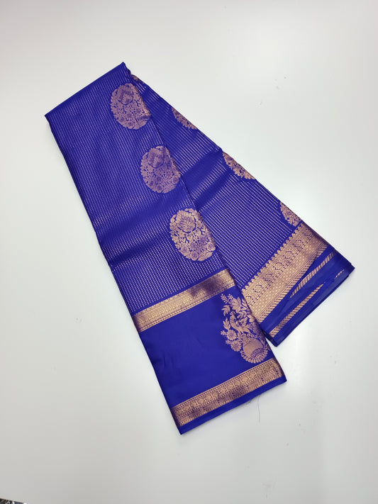 KANCHIPURAM SEMI SILK SAREE