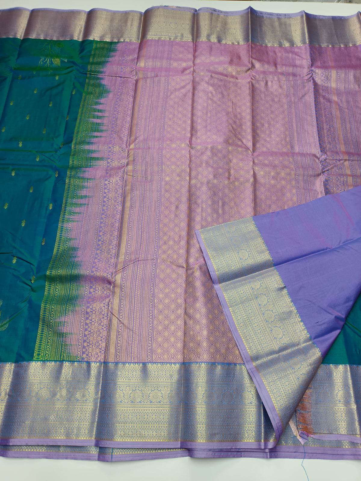 KANCHIPURAM SEMI SILK SAREE
