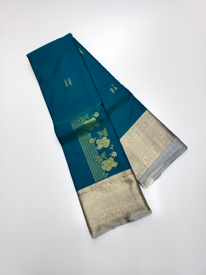 KANCHIPURAM SEMI SILK SAREE