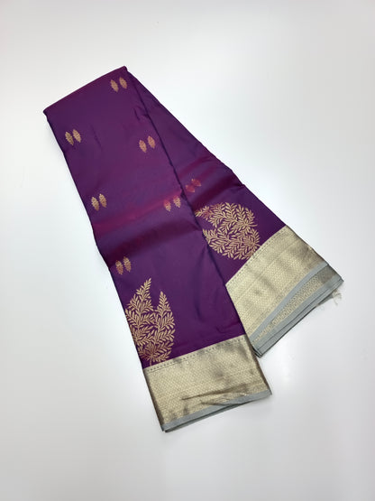 KANCHIPURAM SEMI SILK SAREE