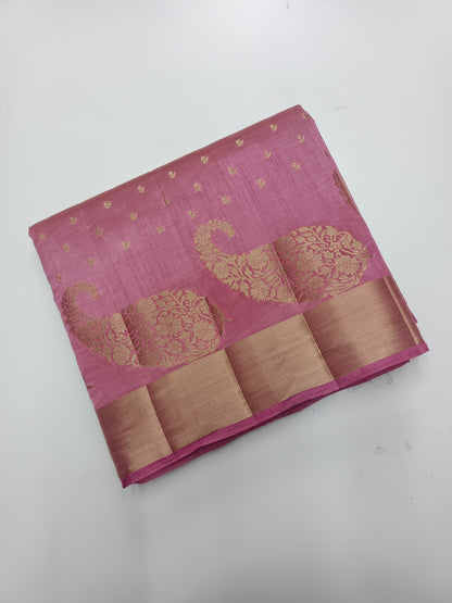 FANCY TUSSER SILK SAREE