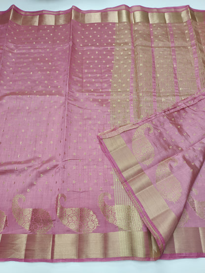 FANCY TUSSER SILK SAREE