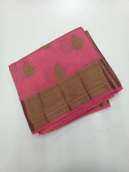 FANCY TUSSER SILK SAREE