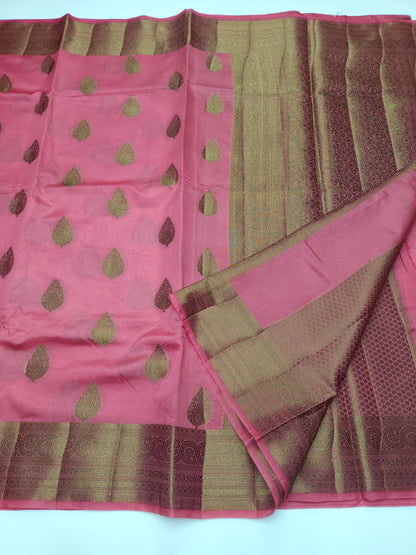 FANCY TUSSER SILK SAREE