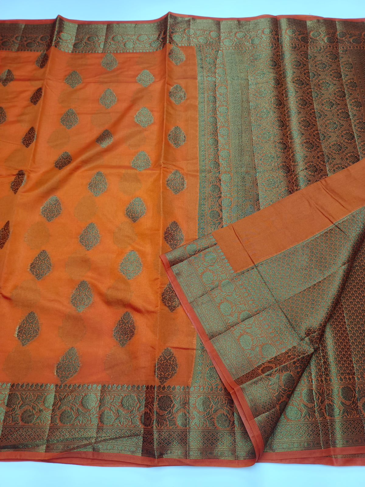 FANCY TUSSER SILK SAREE