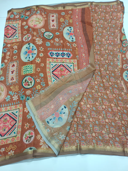 FANCY SYNTHETIC SAREE