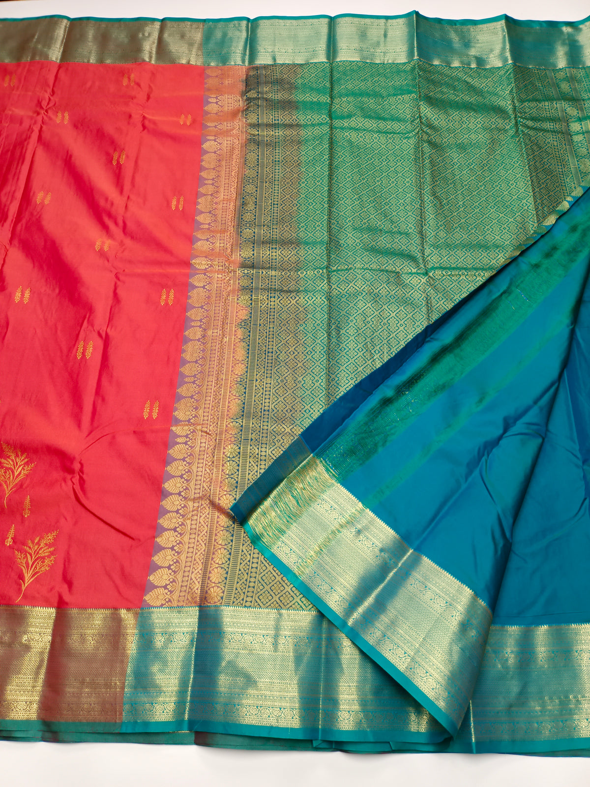KANCHIPURAM SEMI SILK SAREE