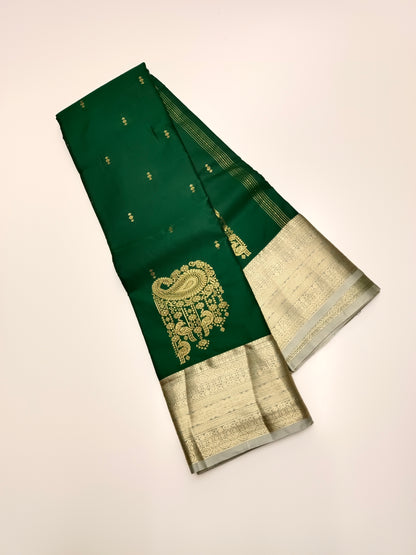 KANCHIPURAM SEMI SILK SAREE