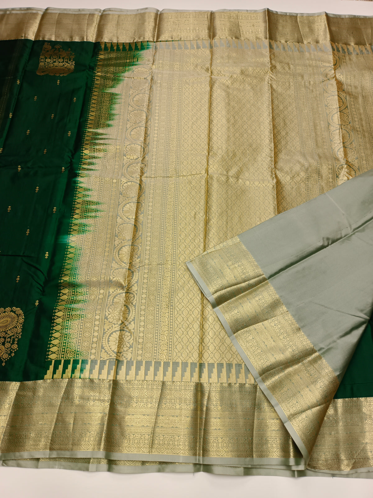 KANCHIPURAM SEMI SILK SAREE