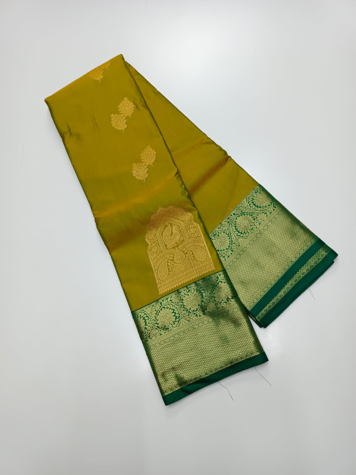KANCHIPURAM SEMI SILK SAREE