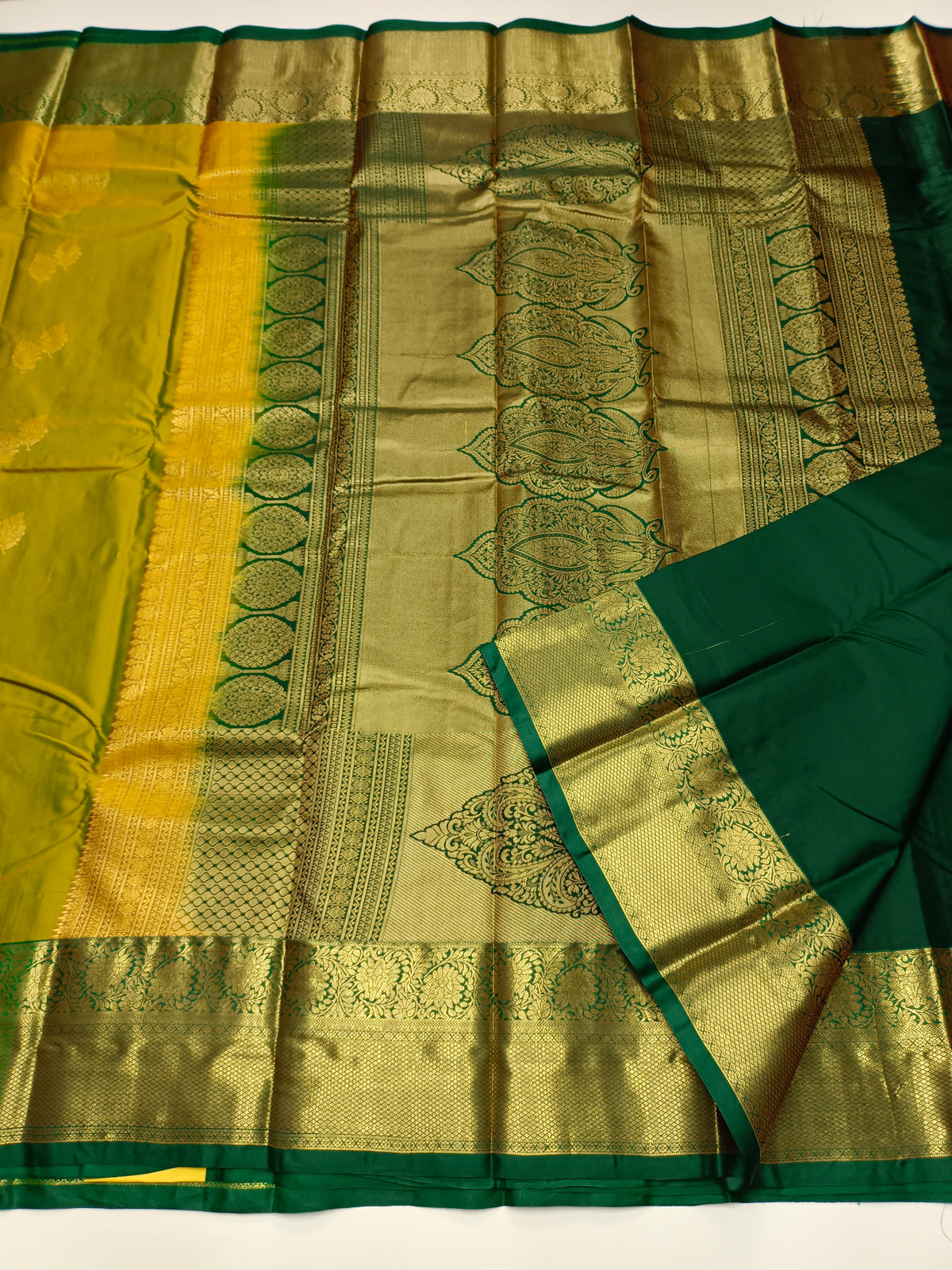 KANCHIPURAM SEMI SILK SAREE