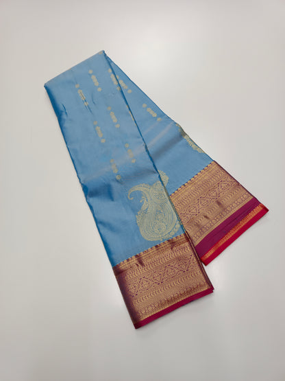 KANCHIPURAM SEMI SILK SAREE