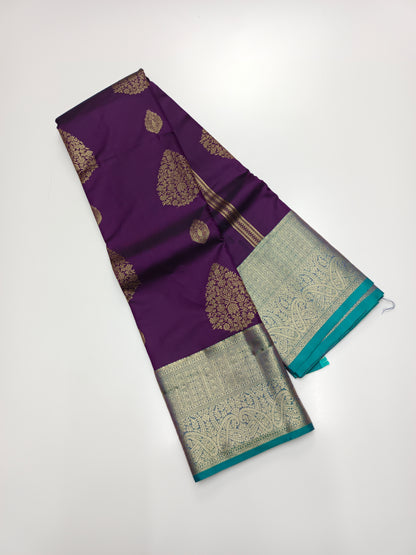 KANCHIPURAM SEMI SILK SAREE