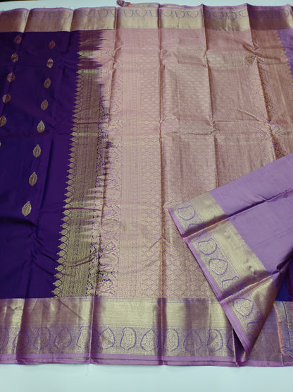 KANCHIPURAM SEMI SILK SAREE