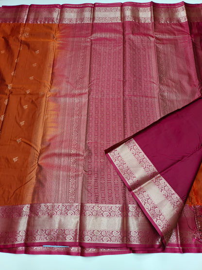 KANCHIPURAM SEMI SILK SAREE