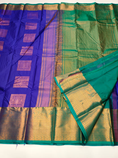 KANCHIPURAM SEMI SILK SAREE