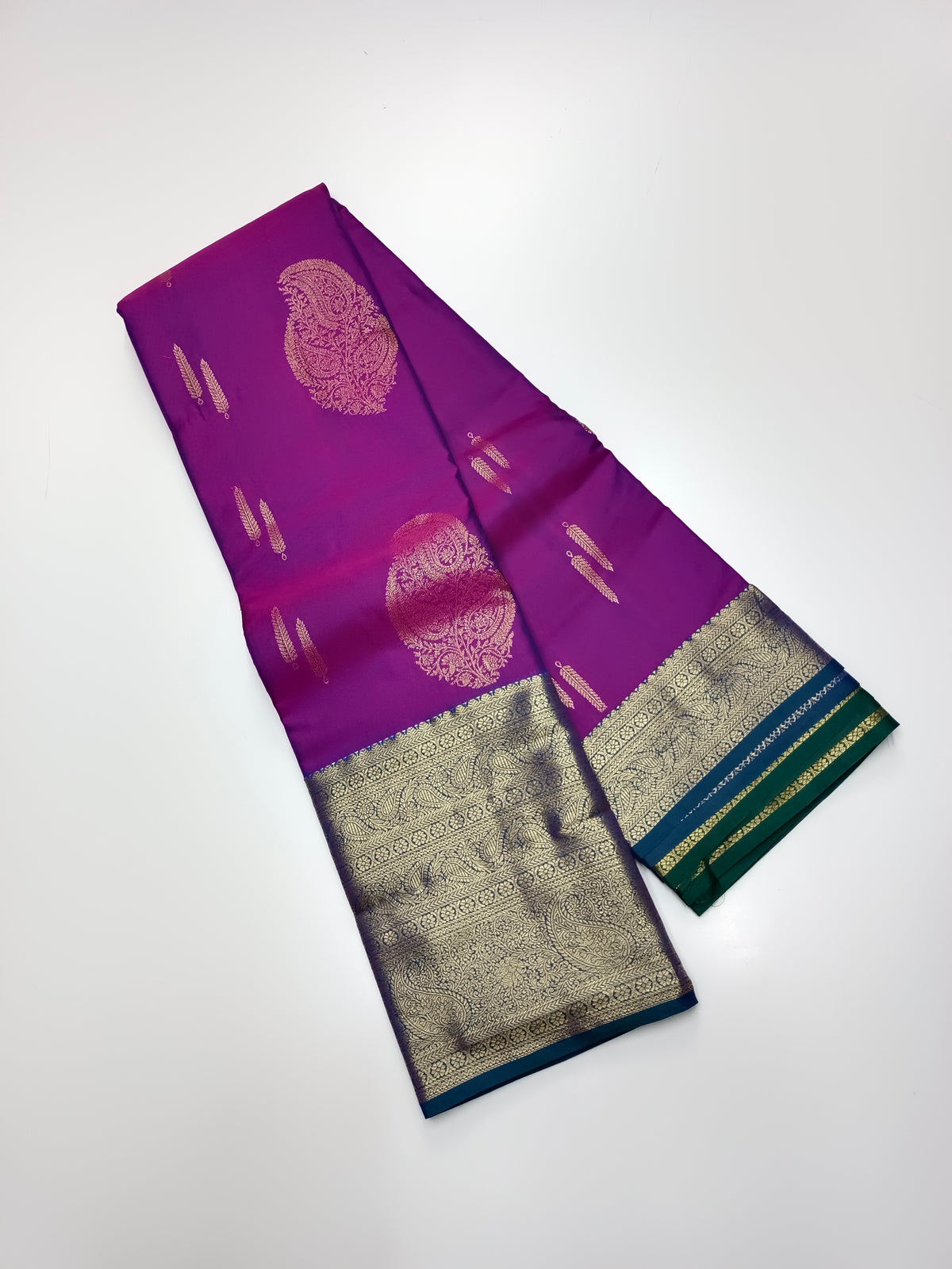 KANCHIPURAM SEMI SILK SAREE