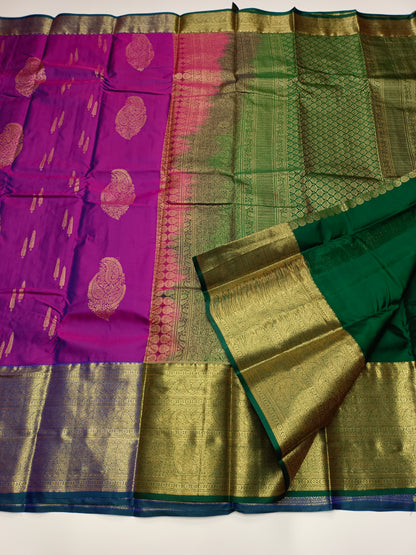 KANCHIPURAM SEMI SILK SAREE