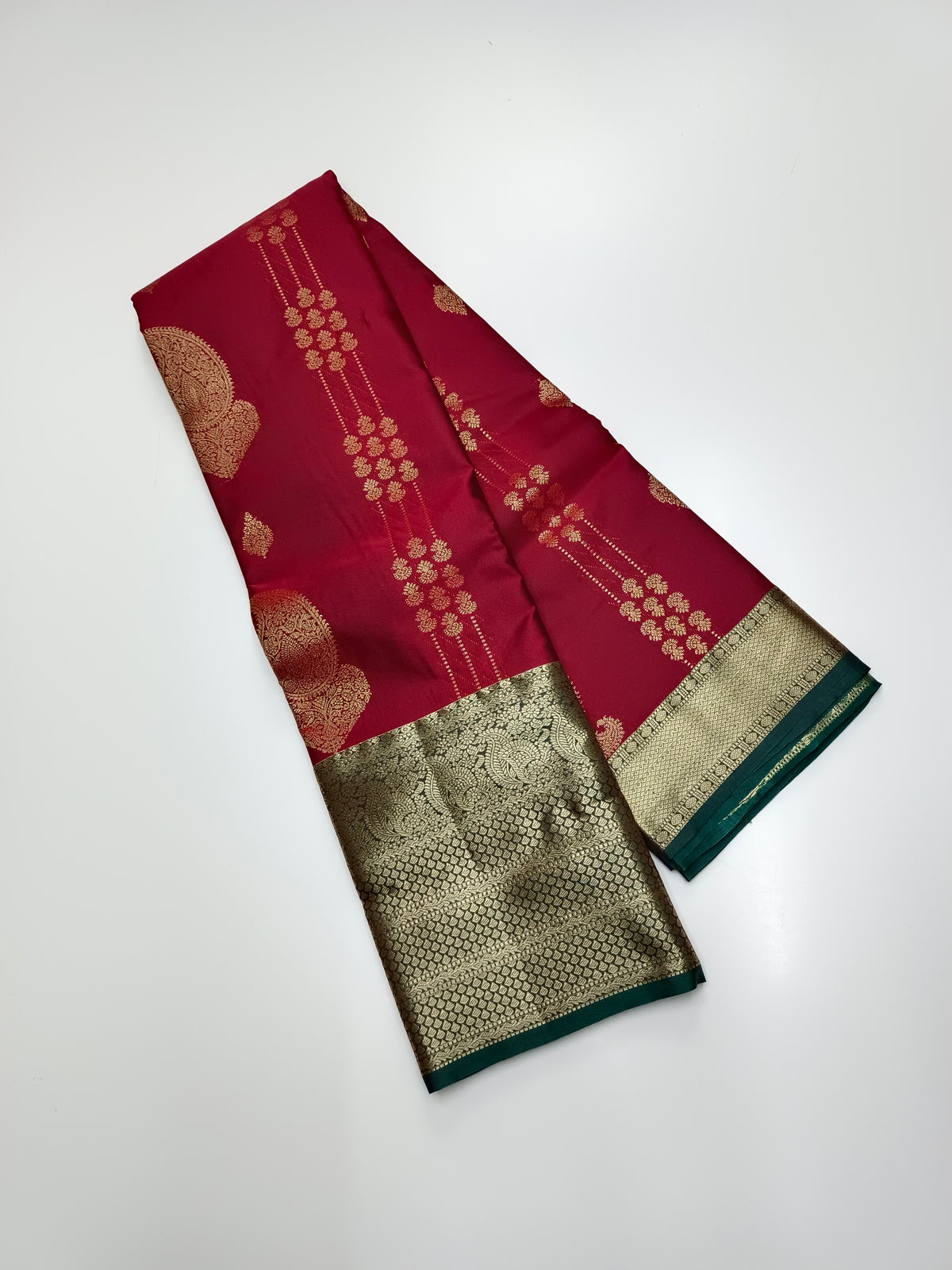 KANCHIPURAM SEMI SILK SAREE