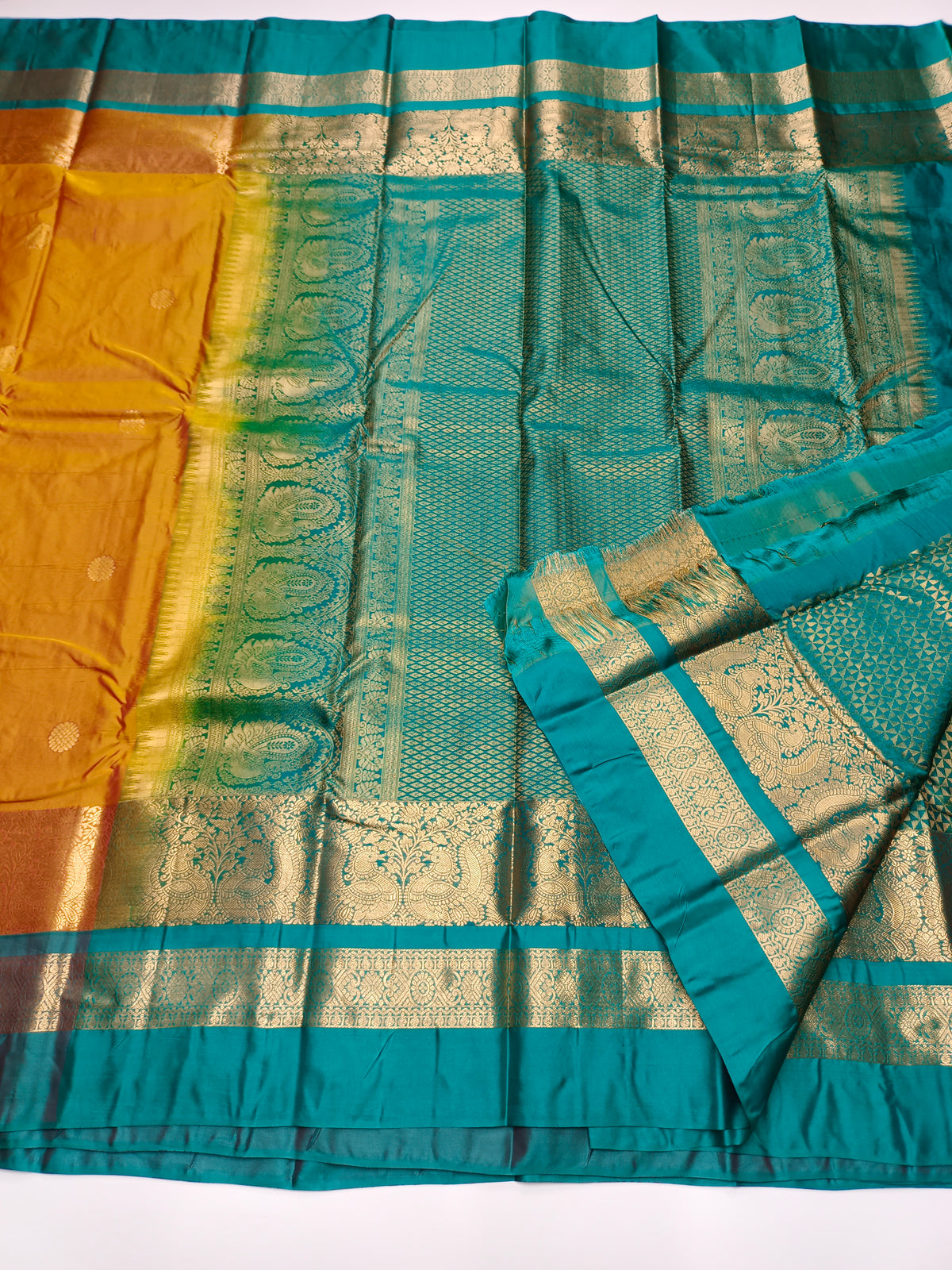 KANCHIPURAM SEMI SILK SAREE