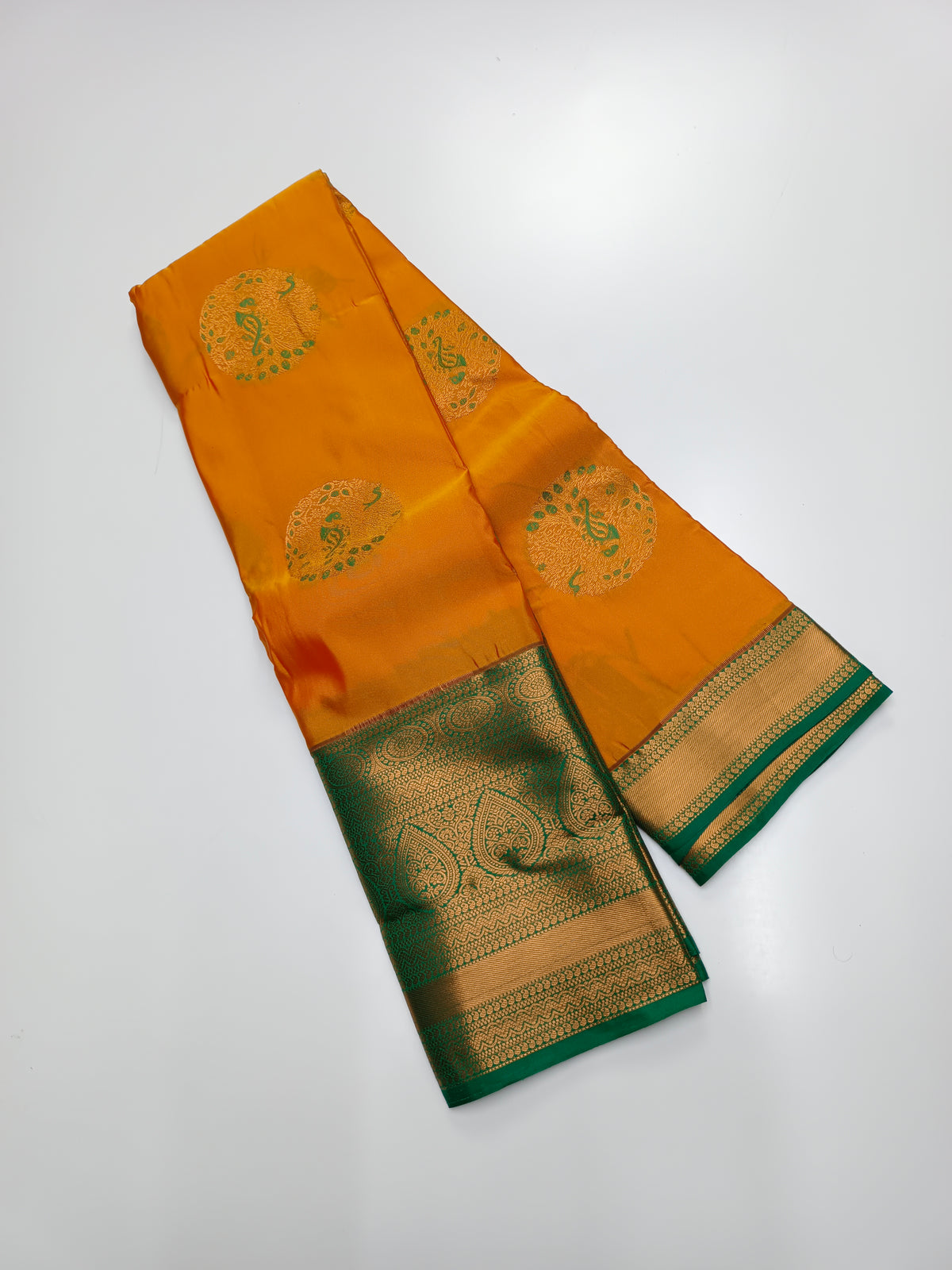 KANCHIPURAM SEMI SILK SAREE