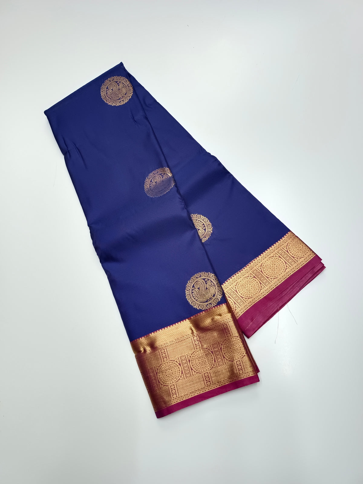 KANCHIPURAM SEMI SILK SAREE