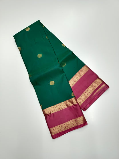 KANCHIPURAM SEMI SILK SAREE