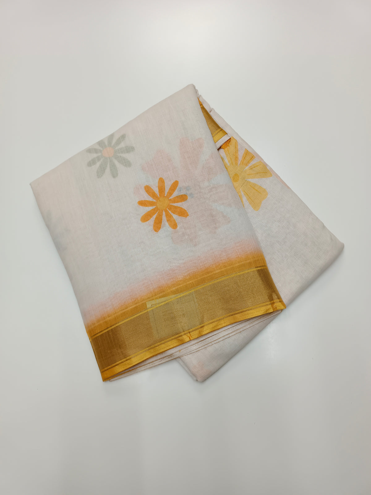 FANCY LENIN SAREE
