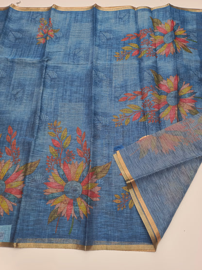 FANCY LENIN SAREE